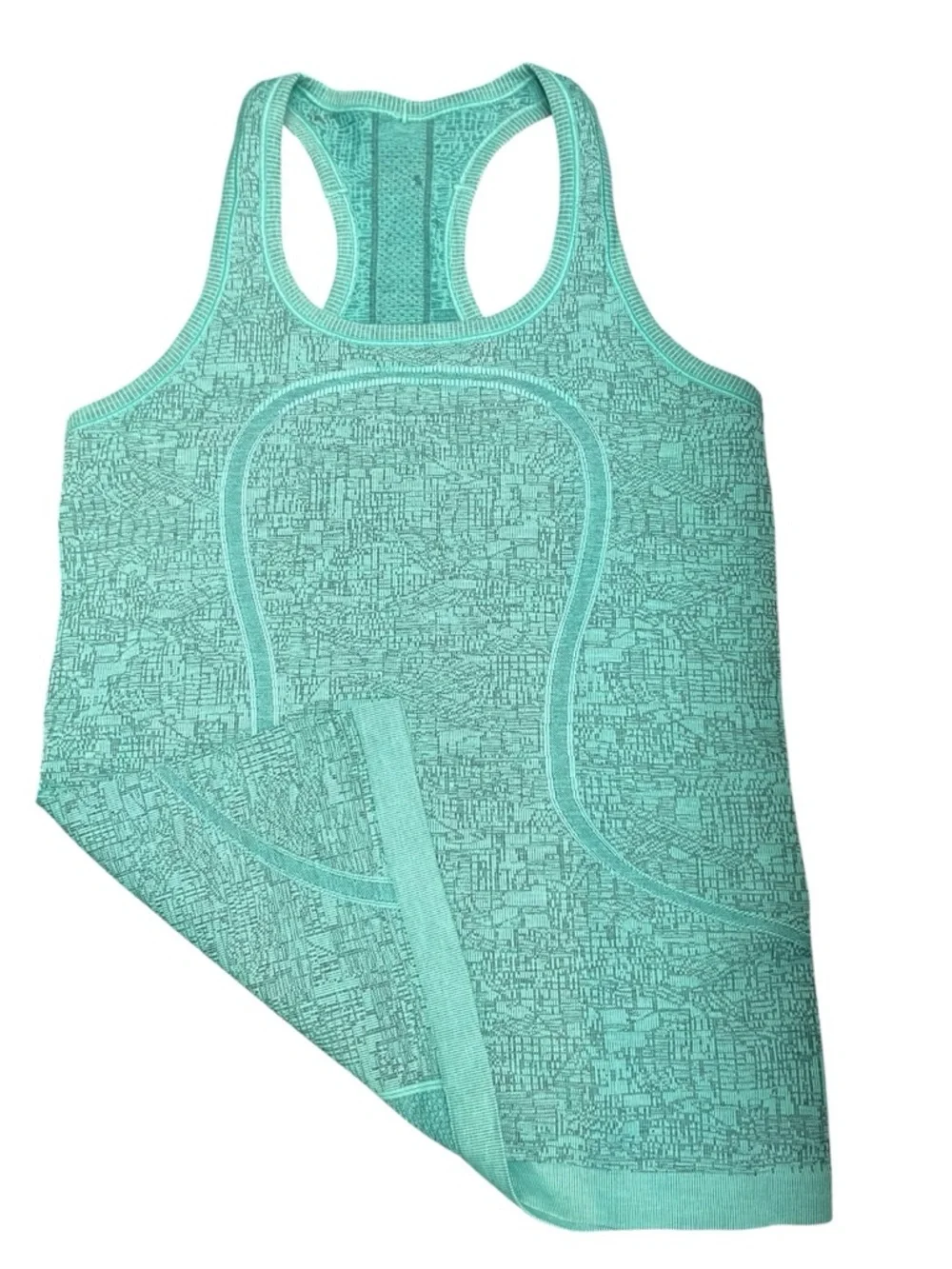 Rare lululemon Seawheeze 2016 Swiftly Racerback Tank Heathered Bali Breeze